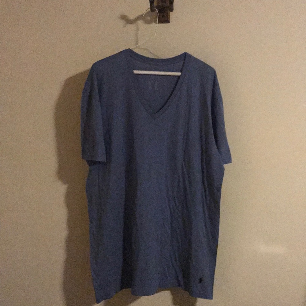 (2) Polo Ralph Lauren V Neck T-Shirts